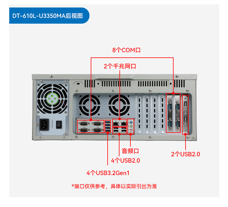 東田國產(chǎn)化工控機,雙路海光服務(wù)器主機,DT-610L-U3350MA.jpg