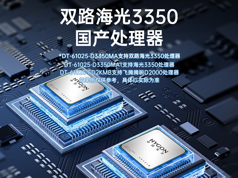 東田國(guó)產(chǎn)海光工控機(jī),雙顯工控上位機(jī),DT-61025-D3350MA1