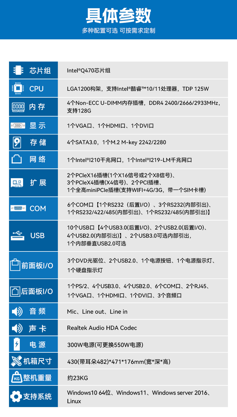 酷睿11代高性能工控機(jī),10USB口工控主機(jī)電腦,DT-610X-BQ470MA.jpg