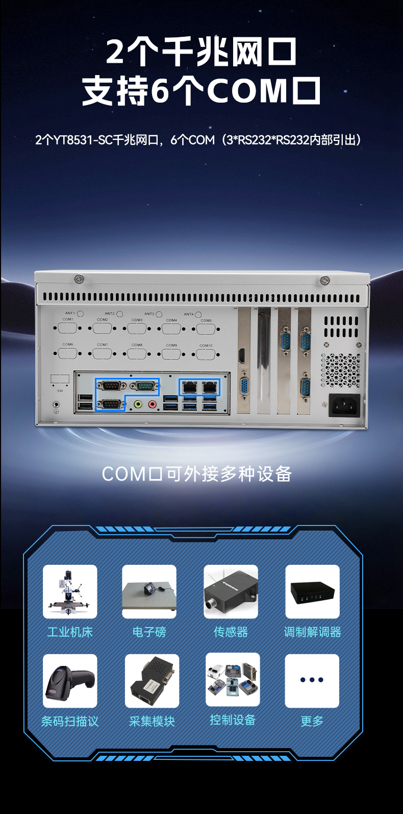 國產(chǎn)壁掛式工控機,騰銳D3000工業(yè)主機,DT-5206-BD3KMC.jpg